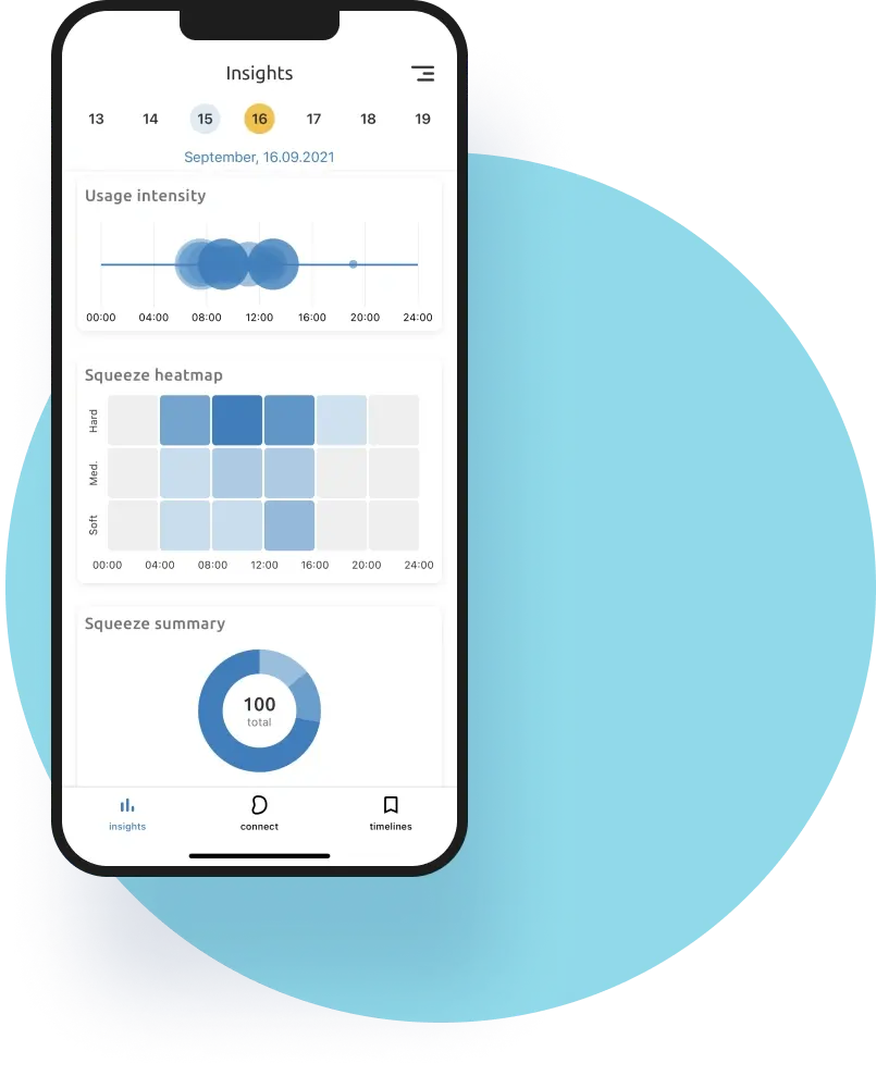 Customer profile user interface